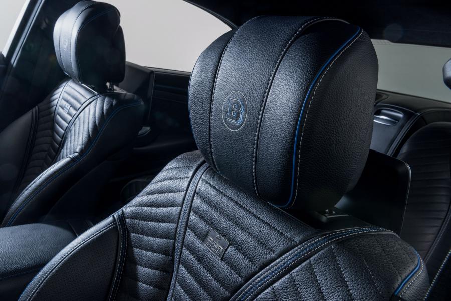 Детали интерьера Mercedes-AMG S63 800 by Brabus (V222) 2018 года  (фото 11 из 14)